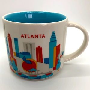 Starbucks Atlanta You Are Here Coffee Cup Mug 14 Oz